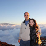 My husband and I on Mauna Kea