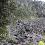 The “Trail” Leading Down to the Floor of Kilauea Crater