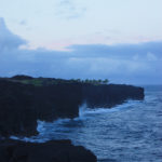 Cliffs near Holei Sea Arch