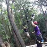 Ziplining at Kohala Zipline