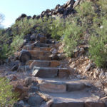 Steps up to Signal Hill