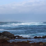 Surfer at Ho’okipa Beach, Maui