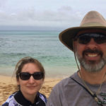 Getting Ready to Snorkel at Napili Beach