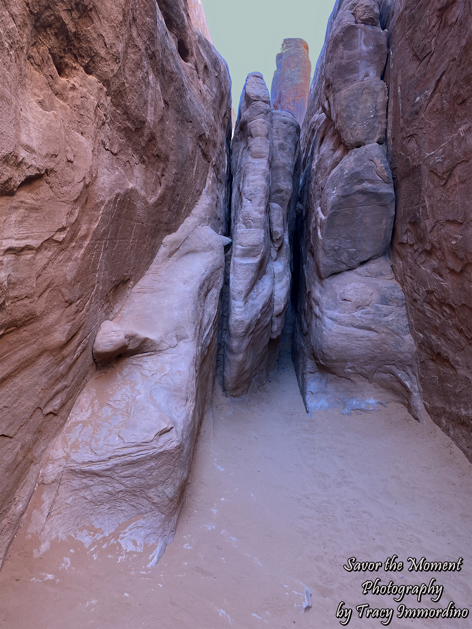 The Sand Dune Arch Trail 